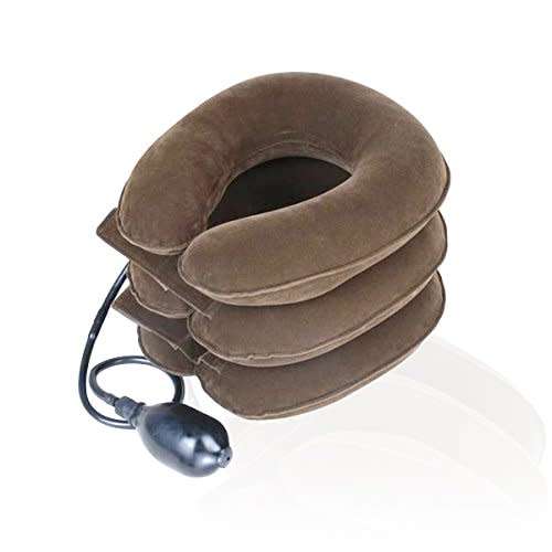 Tractors for Cervical Spine 3 Layers Neck Rest Support Massager Pillow Comfort Pneumatic Air Bag