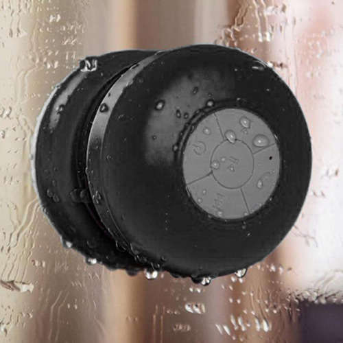 Waterproof Bluetooth Shower Speaker & Hands Free Speakerphone -  Assorted colors