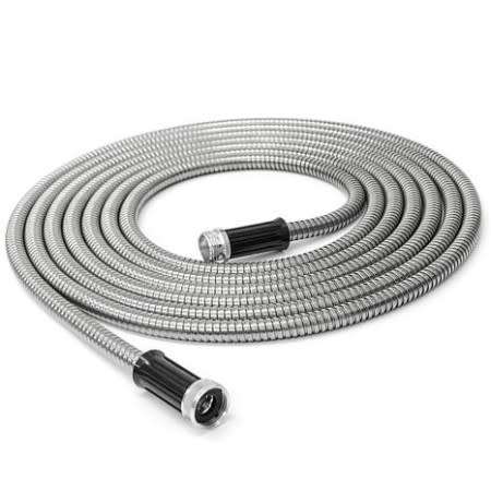 Stainless Steel Garden Hose 25 ft length