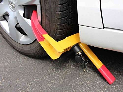 Anti Theft Car Wheel Lock Clamp Security For Cars