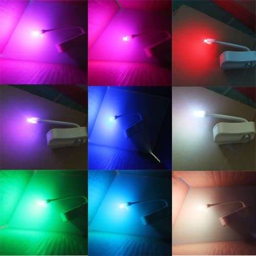 Body Sensing Automatic LED Motion Sensor Night Lamp Toilet Bowl Bathroom Light