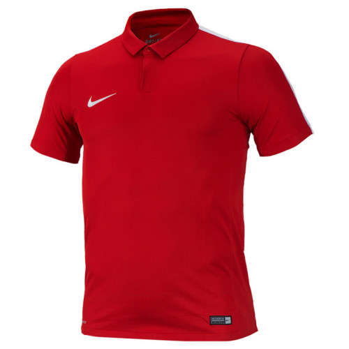 Black Friday - Original Mens NIKE Men's Squad 16 Polo Shirt Training Red 725938 657 Size Extra Large