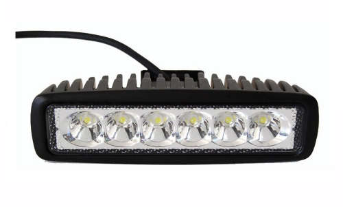 Car Truck 18W LED Work Light Bar Reversing Flood Lamp Jeep Boat 4WD 12V 24V