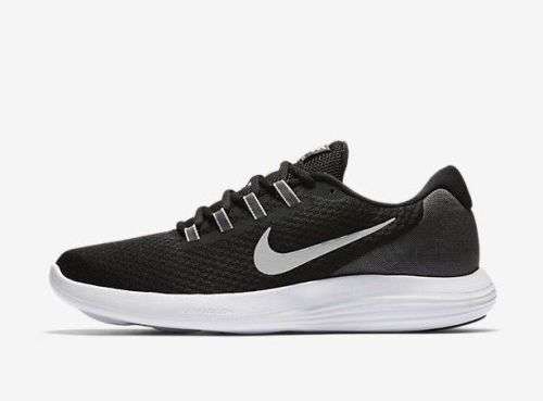 Original Mens Nike LunarConverge 852462 001 Black Anthracite Matt Silver Running UK 9 (SA 9)