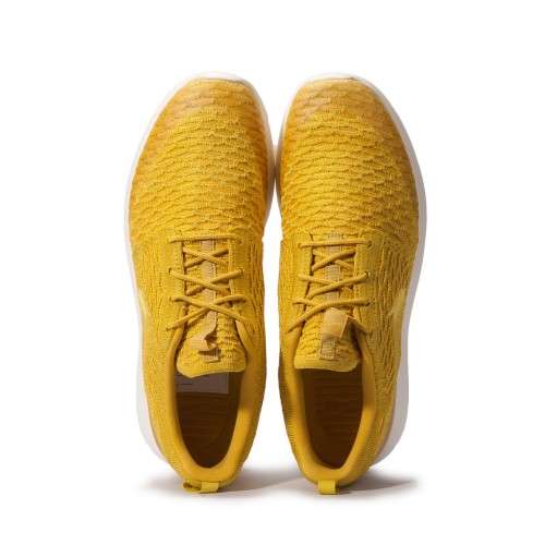 Original Women's NIKE ROSHE ONE FLYKNIT GOLD 704927 701 UK Size 4 (SA 4)