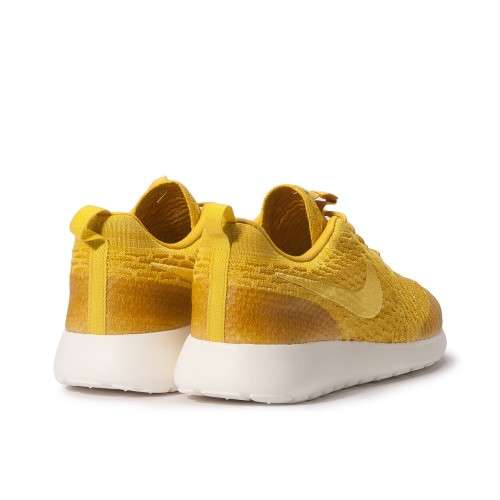Original Women's NIKE ROSHE ONE FLYKNIT GOLD 704927 701 UK Size 4 (SA 4)