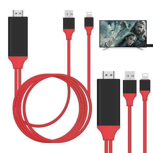 8 Pin Lightning Cable to HDMI TV AV Adapter for iPad iPhone