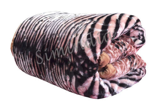 New Arrivals Super Soft 3 PLY Heavy Quality Print & Embossed Blanket (Assorted Prints)