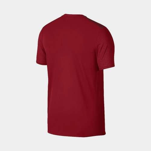 Original Mens Nike Short Sleeve DRI FIT Running Shirt Red 904634 687 Size Medium