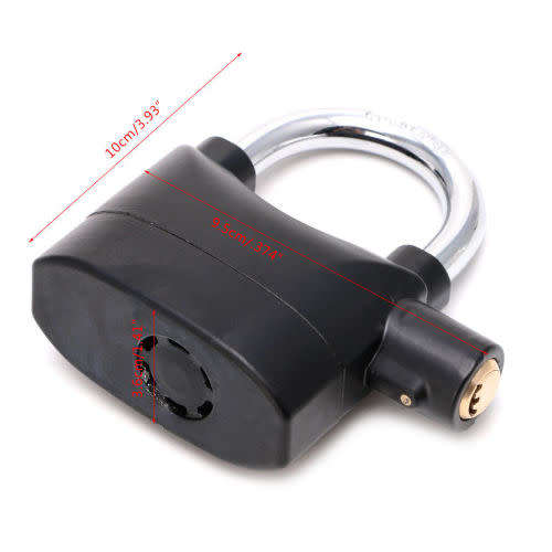 Waterproof Siren Alarm Padlock Alarm Lock