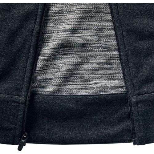 Original Mens Nike Dri-Fit Full Zip Training Top 742210 010  Size Extra Large Color Black/GreyMarl
