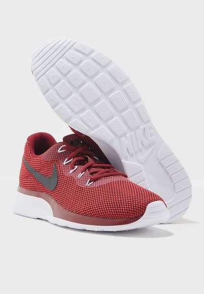 Original Mens Nike Tanjun Racer Running Shoes Team Red /Black 921669 600 Size UK 10 (SA 10)