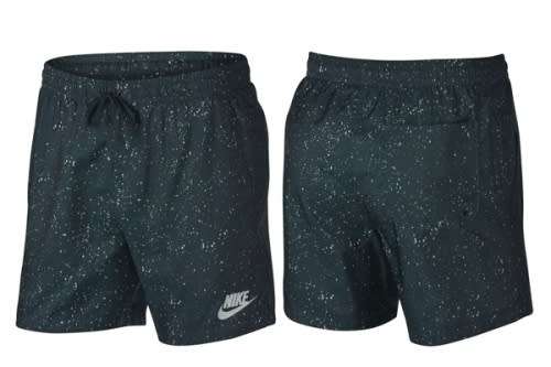 Original Nike NIKE FLOW MEN'S WOVEN SHORTS GREEN 918897 006 Size Medium