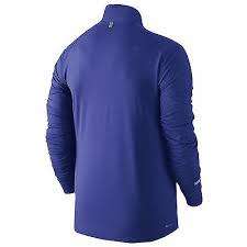 Original Mens NIKE Dri-Fit Element Half Zip Running Top - Full Sleeves - 717404 484 Size Extra Large