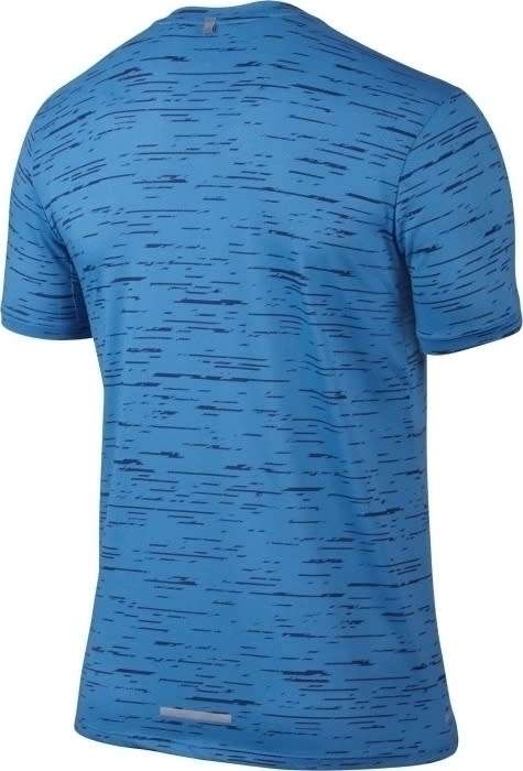 Original Mens Nike Dri-FIT Cool Tailwind SHORT SLEEVE TOP PHOTO BLUE 800808 435 Size Large