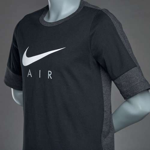 Original Nike Air Boys Short-Sleeve Top 832631 010 Size Small