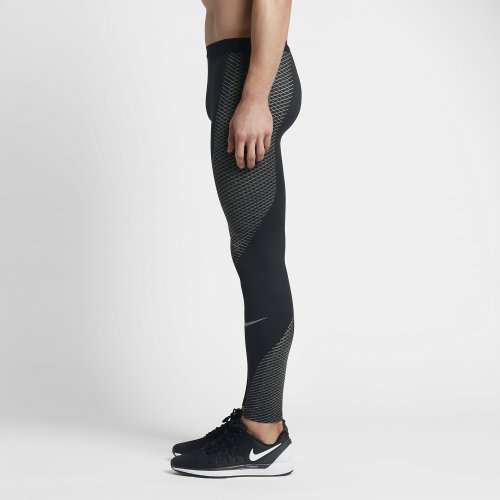 Original Mens Nike Zonal Strength Running Tights Targeted Compression Pants 833180 014 Size Large