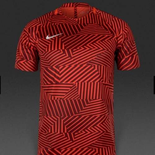 Original Mens Nike Dry Squad  GRAPHIC RED 807073 671 Size Large