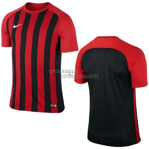Original Mens Nike INTER STRIPE JERSEY UNIVERSITY RED/BLACK 832976 657 Size XL