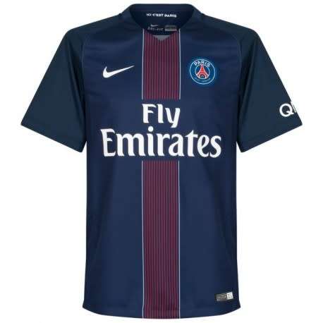 Original Mens Nike PARIS ST GERMAIN SOCCER HOME SHIRT 2016/17 - 776929 410 Size XXL