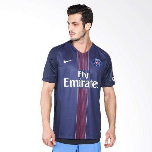 Original Mens Nike PARIS ST GERMAIN SOCCER HOME SHIRT 2016/17 - 776929 410 Size XXL