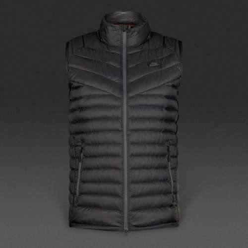 Original Mens NIKE Sportswear Down Fill Guild Vest Black 822866 010 Size XXL