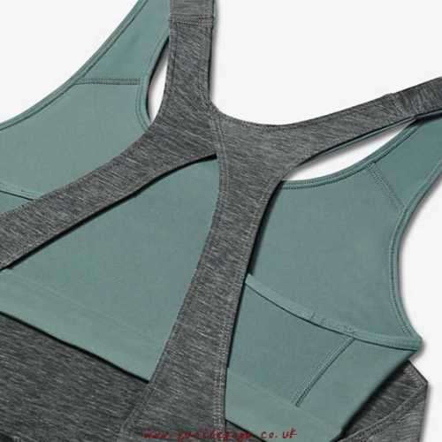 Original Womens NIKE PRO Tops & TShirt Inside 804652-364 Seaweed/Heather Size Medium