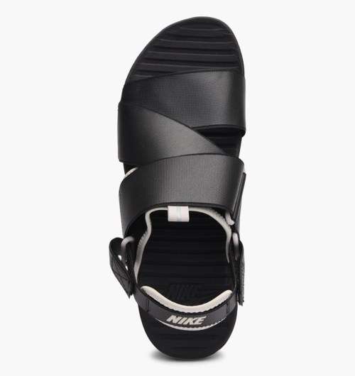 Original Mens NIKE Air Solarsoft Zig Zag Sandals In Black 579912 001 UK Size 9 (SA 9)