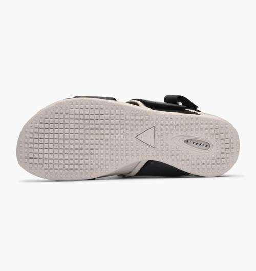 Original Mens NIKE Air Solarsoft Zig Zag Sandals In Black 579912 001 UK Size 9 (SA 9)