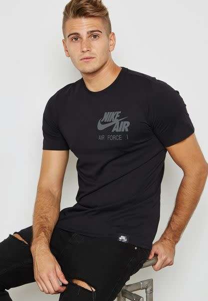 Original Mens Nike AIR Sportswear T-Shirt 875626 010 Size XL