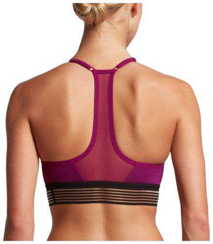 Original Womens NIKE Indy Cooling Sports Bra - True berry/black 832092 665 Size Medium
