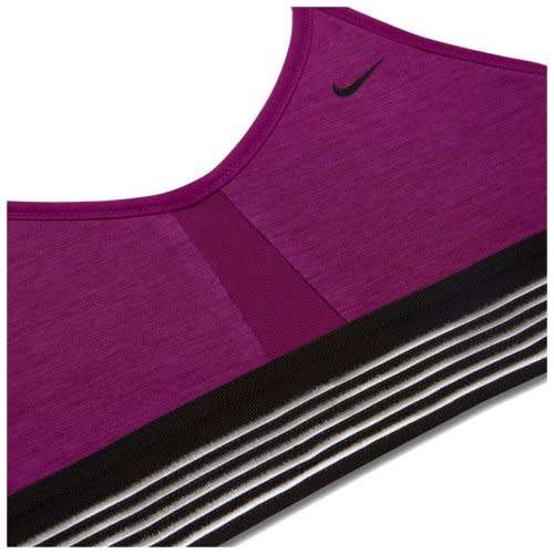 Original Womens NIKE Indy Cooling Sports Bra - True berry/black 832092 665 Size Medium