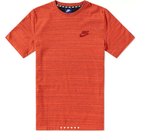 Original Mens Nike SHORT SLEEVE ADVANCE 15 KNIT TEE 837010 852 Size L