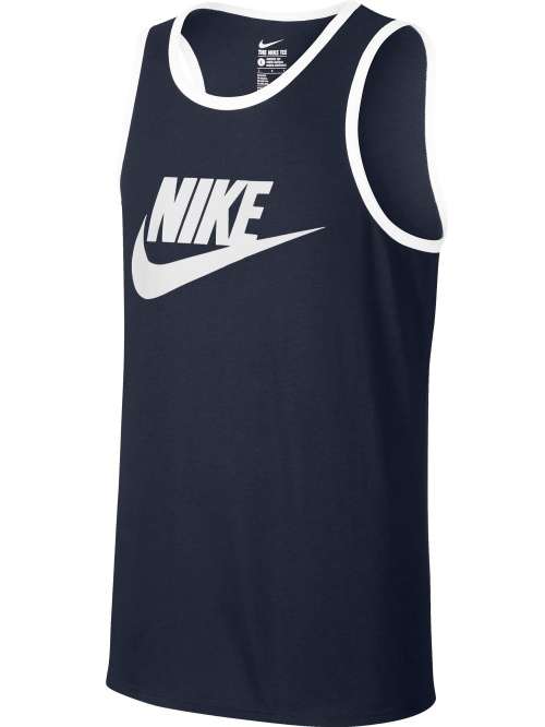Original Mens Nike Ace Logo Vest In Navy 779234 433 Size XXL