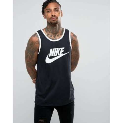 Original Mens Nike Ace Logo Vest In Navy 779234 433 Size XXL
