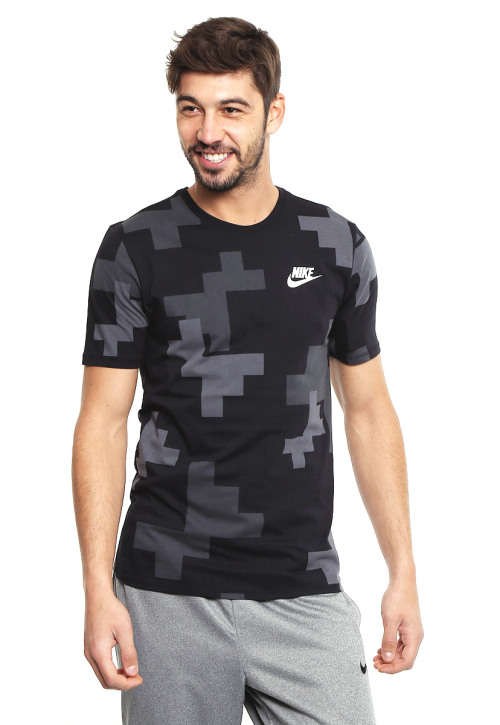 Original Mens NIKE T-SHIRT CAMISETA TEE FW PRINT 875634 103 Size Medium