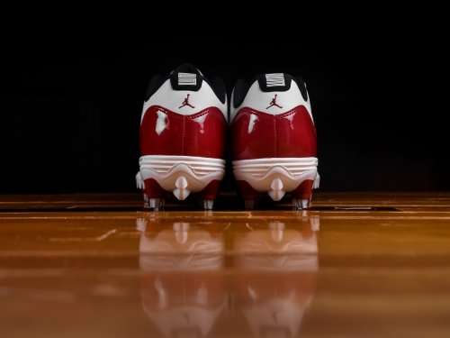 Original Mens NIKE Jordan XI Retro Low TD Football Cleat AO1560 101 Size UK 8 (SA 8)