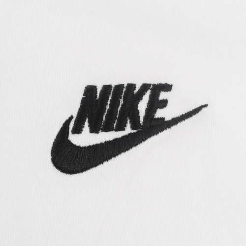 Original Nike Mens Sportswear Short Sleeve Athletic Casual T-Shirt White 827023 100 Size Medium