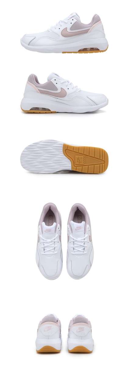 Original Women's Nike Max Nostalgic (LATEST) Shoe 916789 100 Particle Rose Size UK 4.5 (SA 4.5)