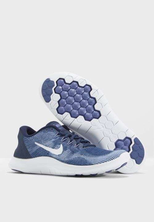 Original Women's NIKE FLEX RN 2018 Running Shoes (Latest) AA7408 400 Size UK 5.5 (SA 5.5)