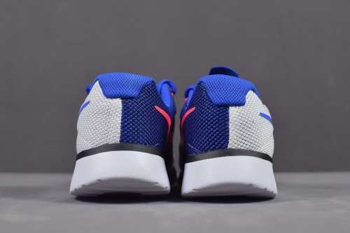 Original Mens Nike Tanjun Racer Running Shoes White/Ultramarine 921669 100 Size UK 12 (SA 12)
