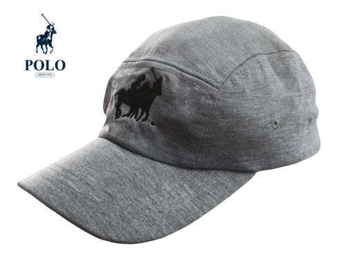 Original Mens Polo Classic Sports Cap Grey - Black Double Pony