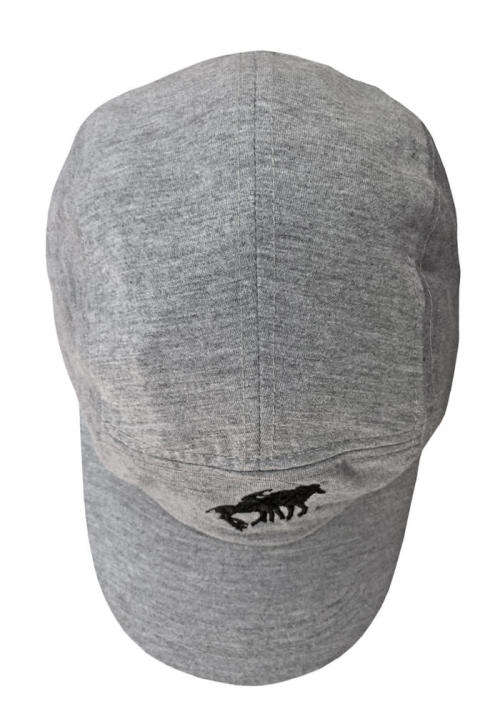 Original Mens Polo Classic Sports Cap Grey - Black Double Pony