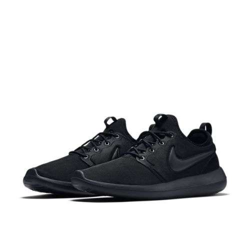 Original Mens NIKE ROSHE TWO 844656 001 Black Size UK 11 (SA 11)