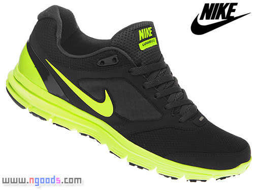 Original Mens Nike LunarFLY+ 2 Black/Volt Anthracite 429852 070 Size UK 11 (SA 11)