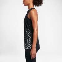 Original Womens Nike Breathe (City) Women's Running Tank 831502 010 Size Medium