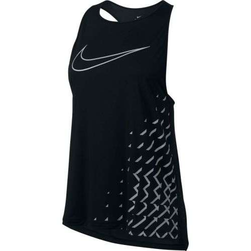 Original Womens Nike Breathe (City) Women's Running Tank 831502 010 Size Medium