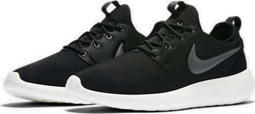 Original Mens NIKE ROSHE TWO 844656 003 Black/ Anthracite Size UK 11 (SA 11)
