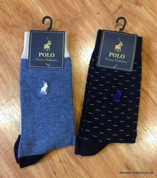 Original Mens POLO FORMAL SOCKS - 2 Pairs on Auction
