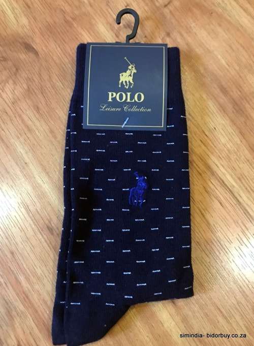 Original Mens POLO FORMAL SOCKS - 2 Pairs on Auction